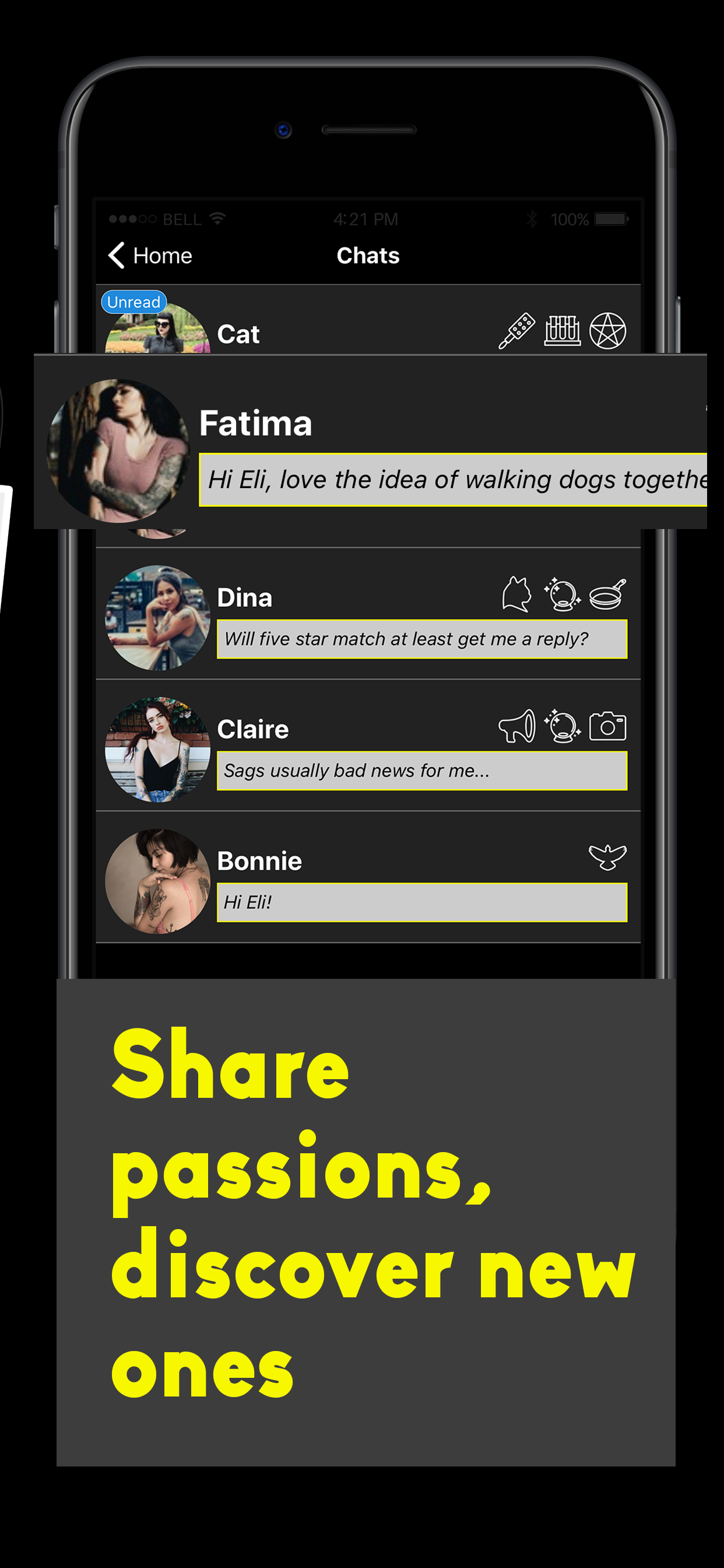 Token chat